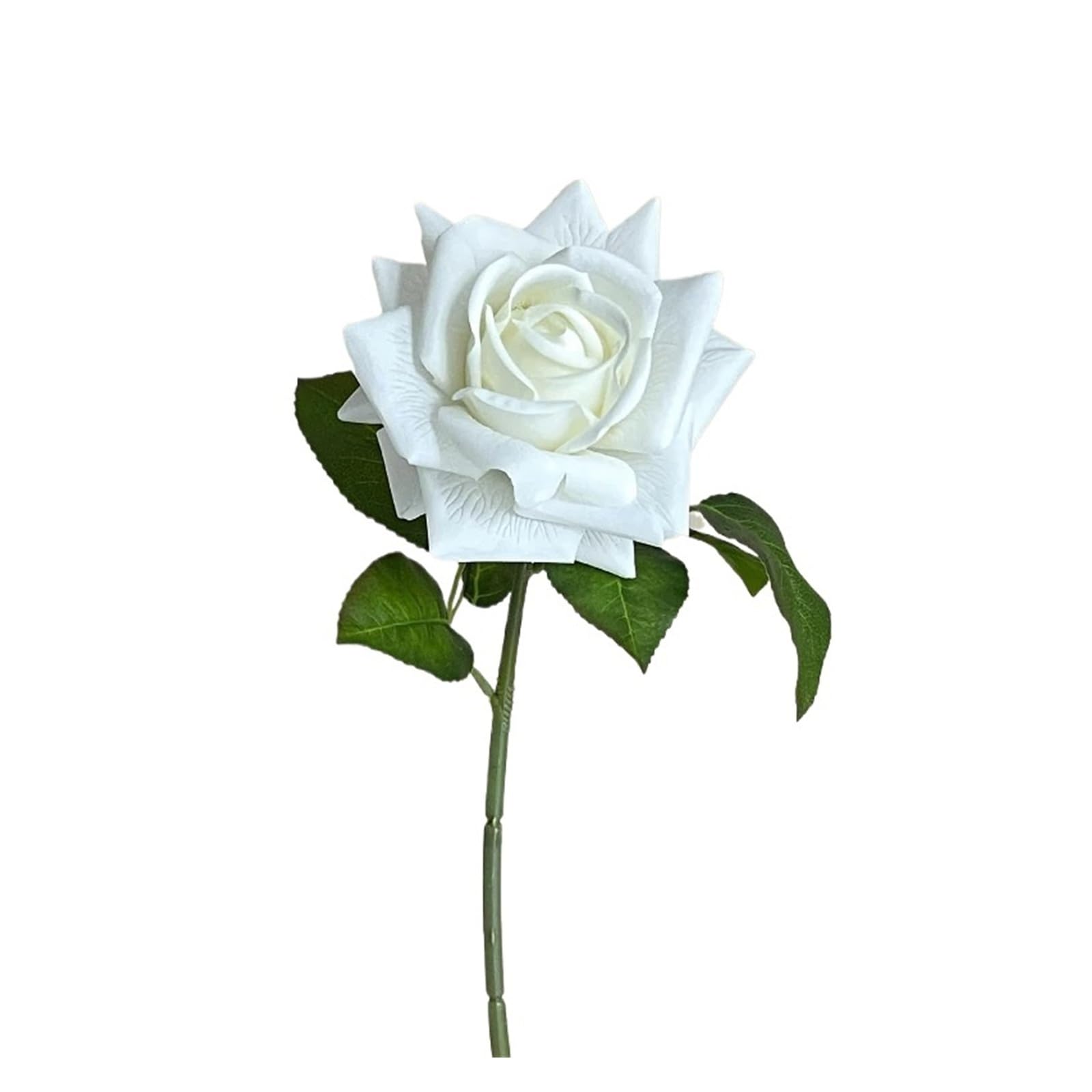 HamPaesk 1/5PCS Simulation Flowers Artificial Decor Wedding Bouquet Party Home Decorative(White,5pcs)