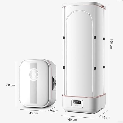 Miniatura 2 de Plancha de vapor vertical inalámbrica automática de 900 W, elimina las arrugas rápidamente, vaporizador plegable para colgar ropa, con control