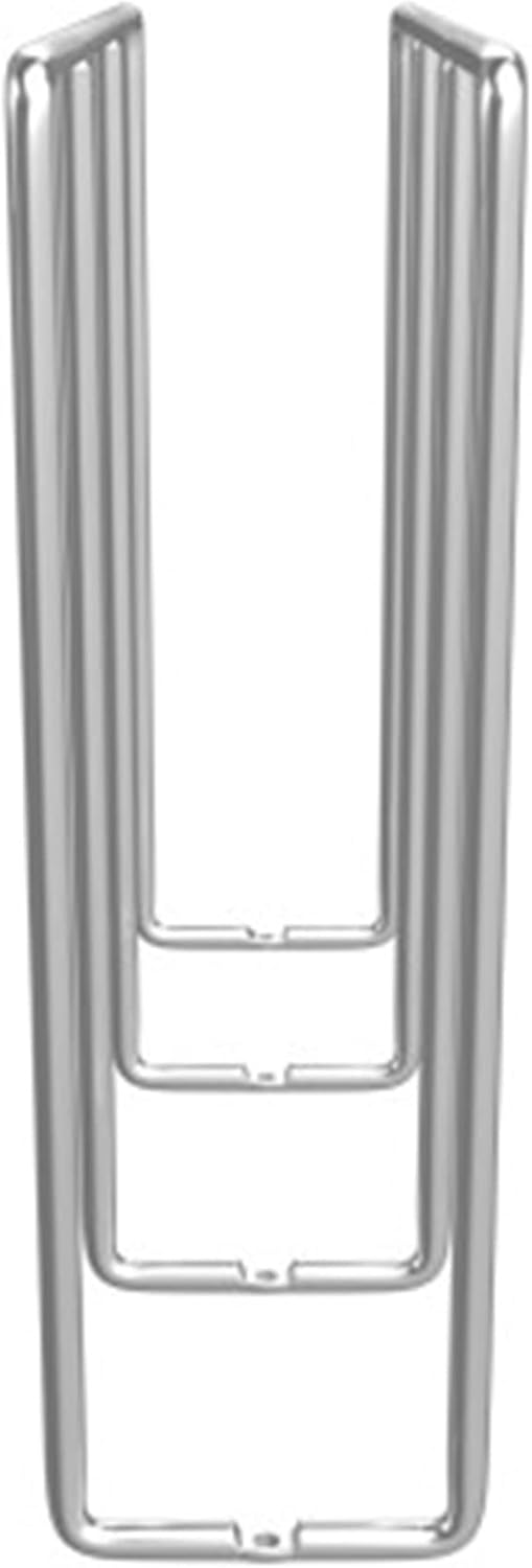 Chrome U-Shaped Bakeware and Cutting Board Cabinet Organizer, 2 Pack