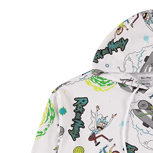 RICK AND MORTY Mens Hoodie Mens Tie Dye Sweatshirt - Rick & Morty Classic Hoodie3