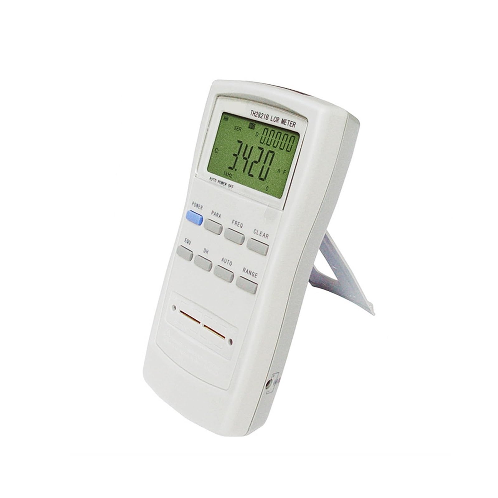 LCR Messgerät, Handheld Digital Brid Tester Direktanzei LCR Meter 100Hz 120Hz 1KHz Kapazität Induktivität Widerstand LCR Tester