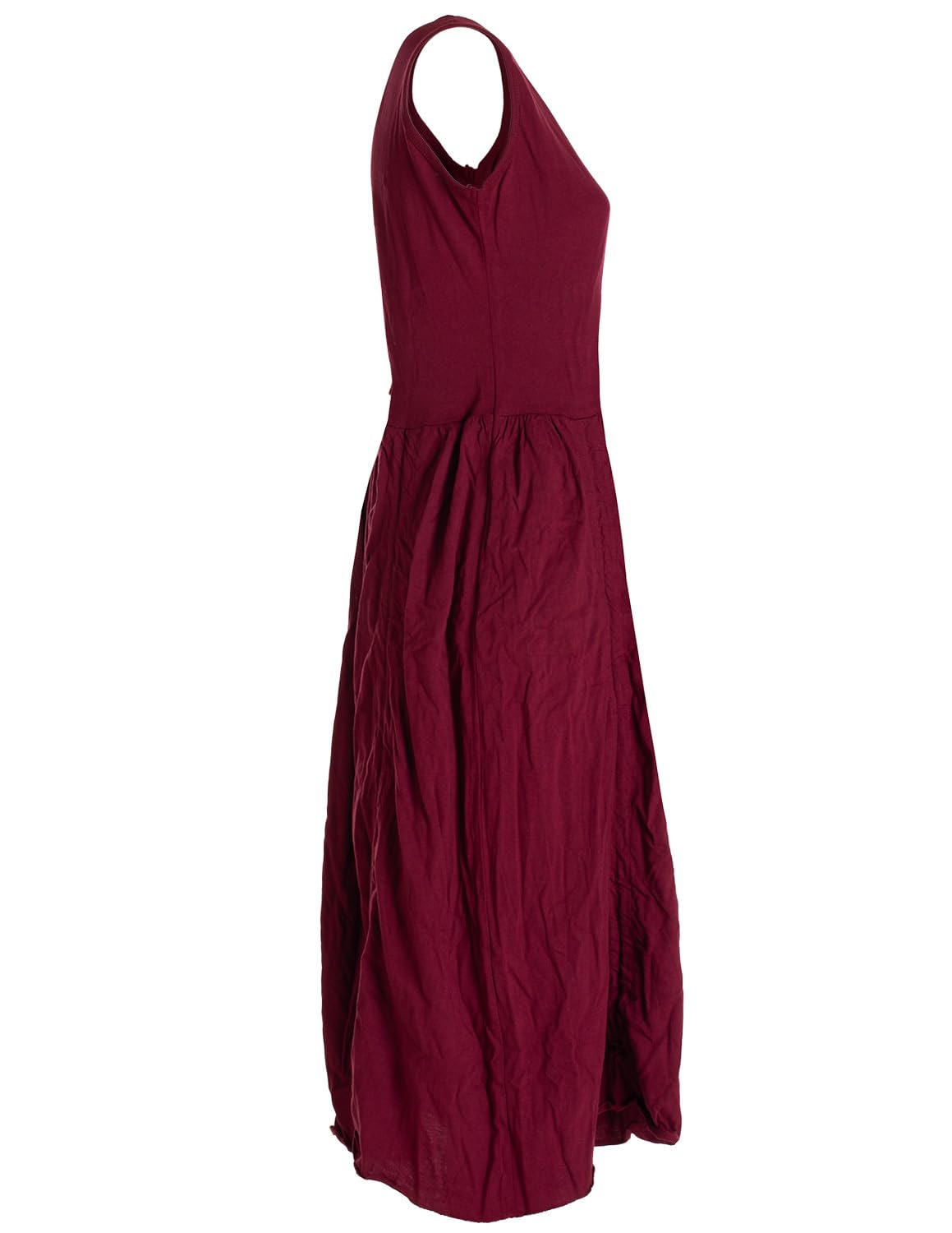 Vishes - Alternative Bekleidung - verstellbares Damen Kleid lang kurzes Sommerkleid Damen Kleider