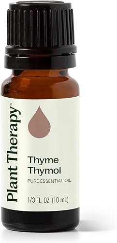 Aceite esencial de tomillo timol. 100% puros, sin diluir, grado terapéutico.