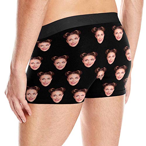 Customized Personality Yellow This Belongs to Me Photo Face Full Print Men Brief XS-5XL4