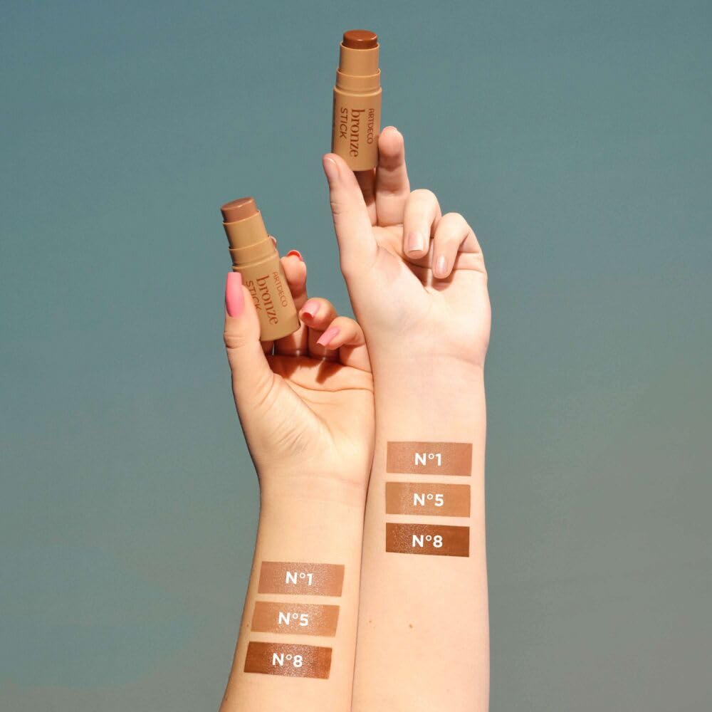 ARTDECO Bronce Stick – Crema bronceadora en forma de bolígrafo para un cutis bronceado – 1 x 5 g
