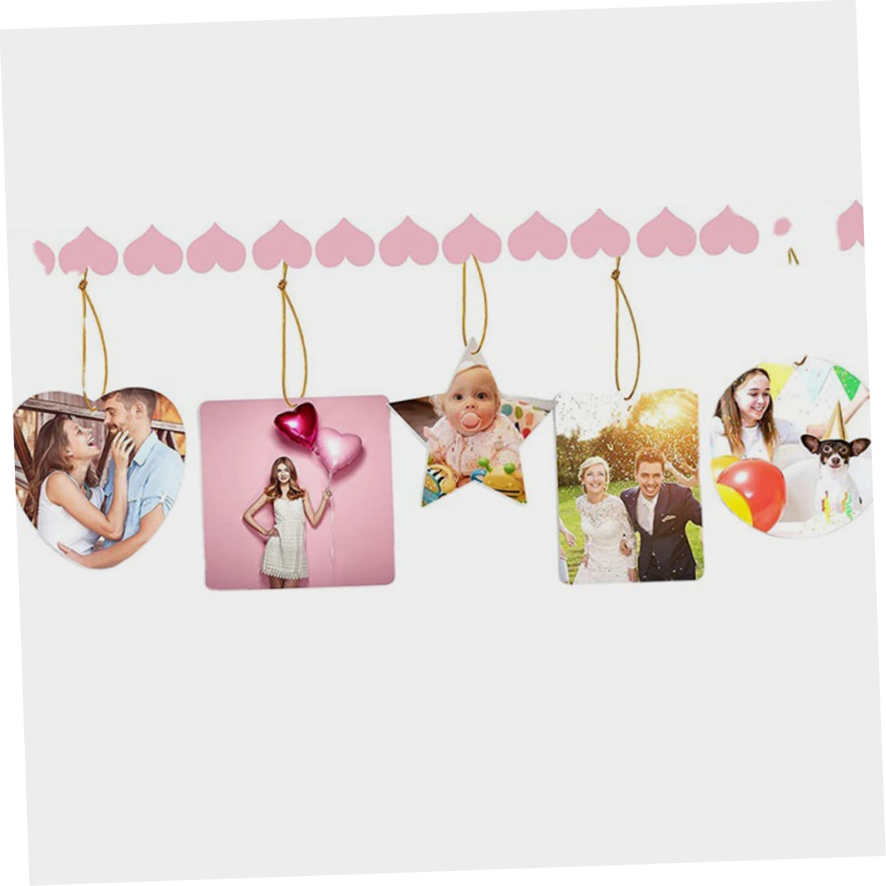 Angoily 3 Set Vuoti Per Sublimazione Decorativi Profumati Per E Armadi Facili Da Personalizzare E Resilienti Materiale Per Regali Creativi E Fai Da Te 40 Pezzi * 3