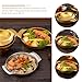 Imagen de LAPYAPPE Olla Olla de Cocina de Acero Inoxidable Superficie Pulida Doble Asa y Diseño Práctico Portátil Adecuado para Preparar Mariscos y Sopas Familiares