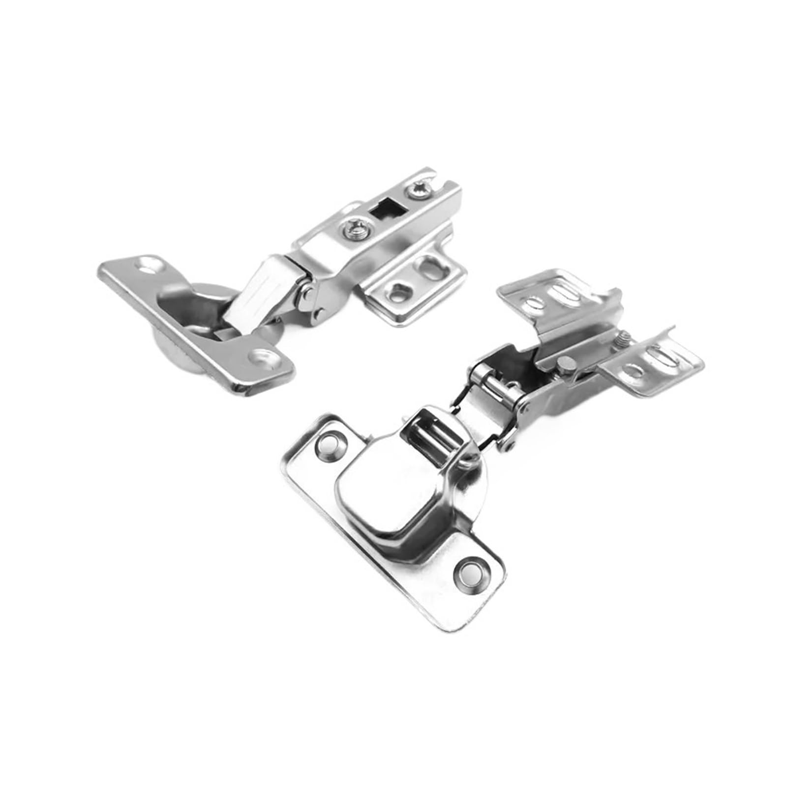 Cabinet Hinge, Colse Door Negative 30-45 Degrees Hinge 45 60 80 70 60 Degree Triangle Cabinet Special Hinges 2pcs(-45 Degree)(30 Degree)