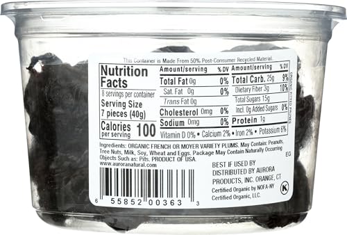 Image of Aurora Products Organic Pitted Prunes, 11 oz