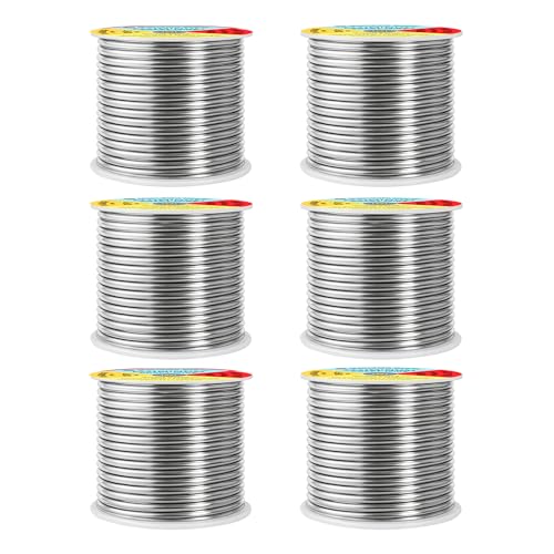Image of Mandala Crafts 10 Gauge Silver Tone Combo Anodized Aluminum Craft Wire | 120 FT, Colored, Flexible, Bendable for Bonsai Armature Sculpting Wire Wrapping Jewelry Making, Weather & Tarnish Resistant