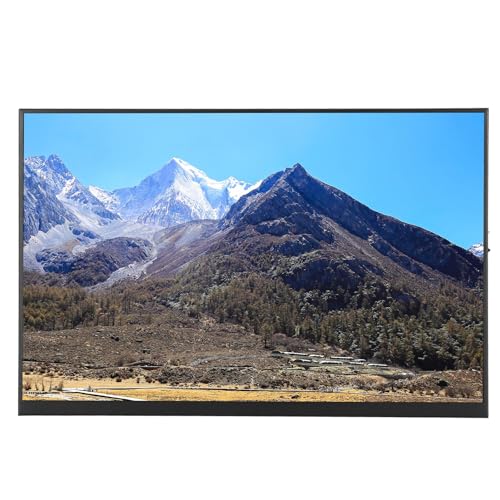 Monitor USB Portátil, Monitor de Juegos Portátil de 120 Hz, 18 Pulgadas 1920 X 1200 HDR Cuidado de los Ojos Tipo C HD Interfaz Multimedia para Computadora Portátil Teléfono VESA