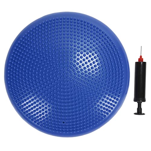 Disco de equilibrio con puntos de masaje para entrenar estabilidad en casa 6