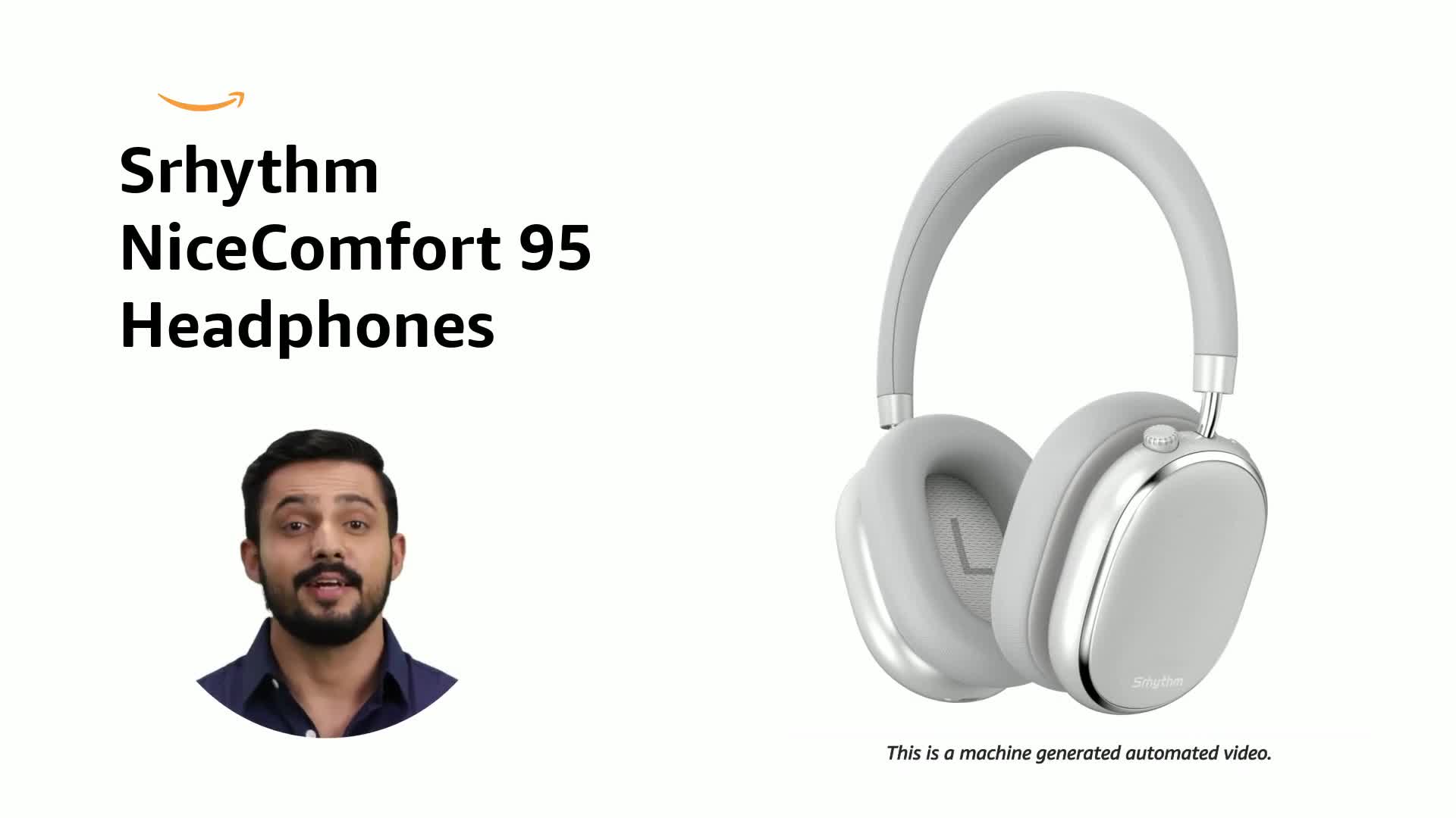 Srhythm NiceComfort 95 Hybrid Noise Cancelling Headphone