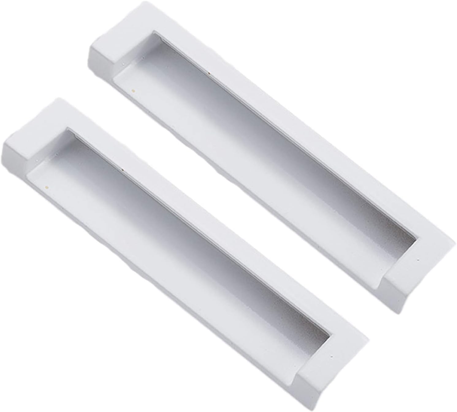 Lqzaxsrdr Wit Concealed Drawer Handles, Recessed Handle Cabinet Pull Concealed Sliding Door Multicolor 96Mm 128Mm(,Hole Distance 128Mm)