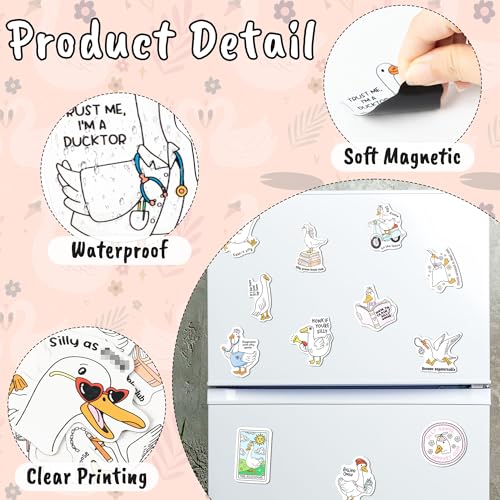 Imanes Decorativos Funny Goose Set 24 Piezas miniatura 3