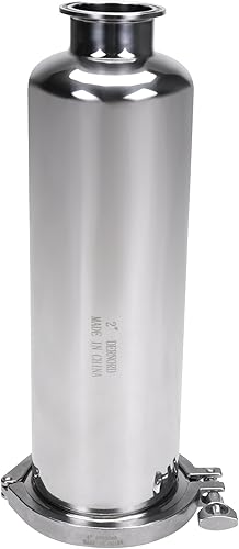 Miniatura 16 de DERNORD Filtro Tri-Clamp de 1.5 Pulgadas - Accesorios Sanitarios SS304 Colador Recto en Línea con Pantalla de Acero Inoxidable de Malla 100