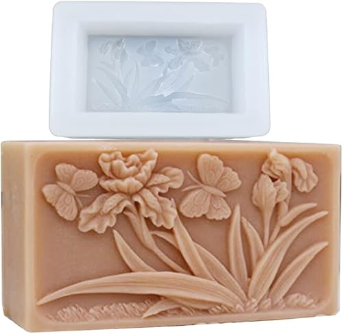 Miniatura 47 de GRAINRAIN Molde de jabón de silicona - Moldes de jabón hechos a mano para hacer jabón (11420)