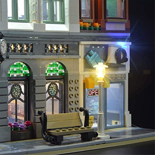 ADMLZQQ LED-Beleuchtungsset Für Lego Creator Expert Backsteinbank - Kompatibel Mit Lego 10251 Bausteinen Modell- Nicht… – Bild 5