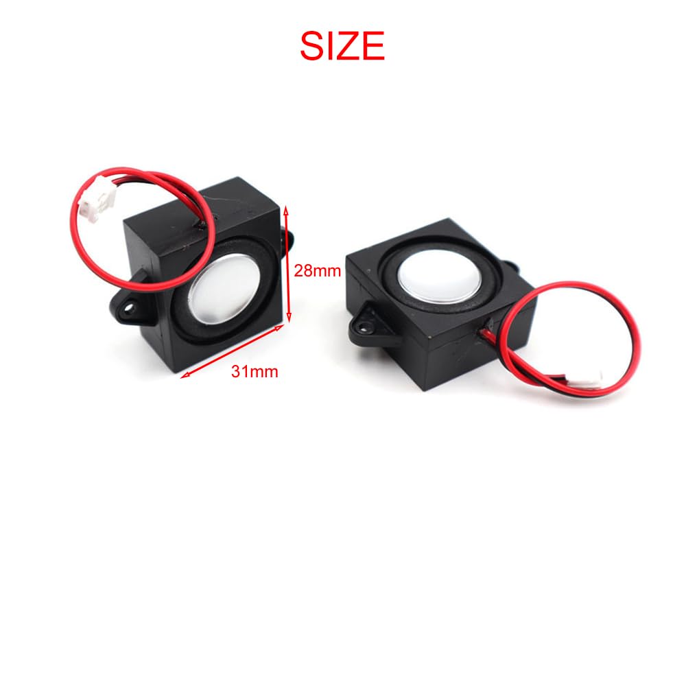 4 STKS 3 Watt 8 Ohm Micro Speaker Voor Reclamemachines, Kleine Elektronische Projecten, LCD TV Monitoren Met Breed Volledige Bereik 4 STKS 3 Watt 8 Ohm Micro Speaker Voor Reclamemachines, Kleine Elektronische Projecten, LCD TV Monitoren Met Breed Volledige Bereik