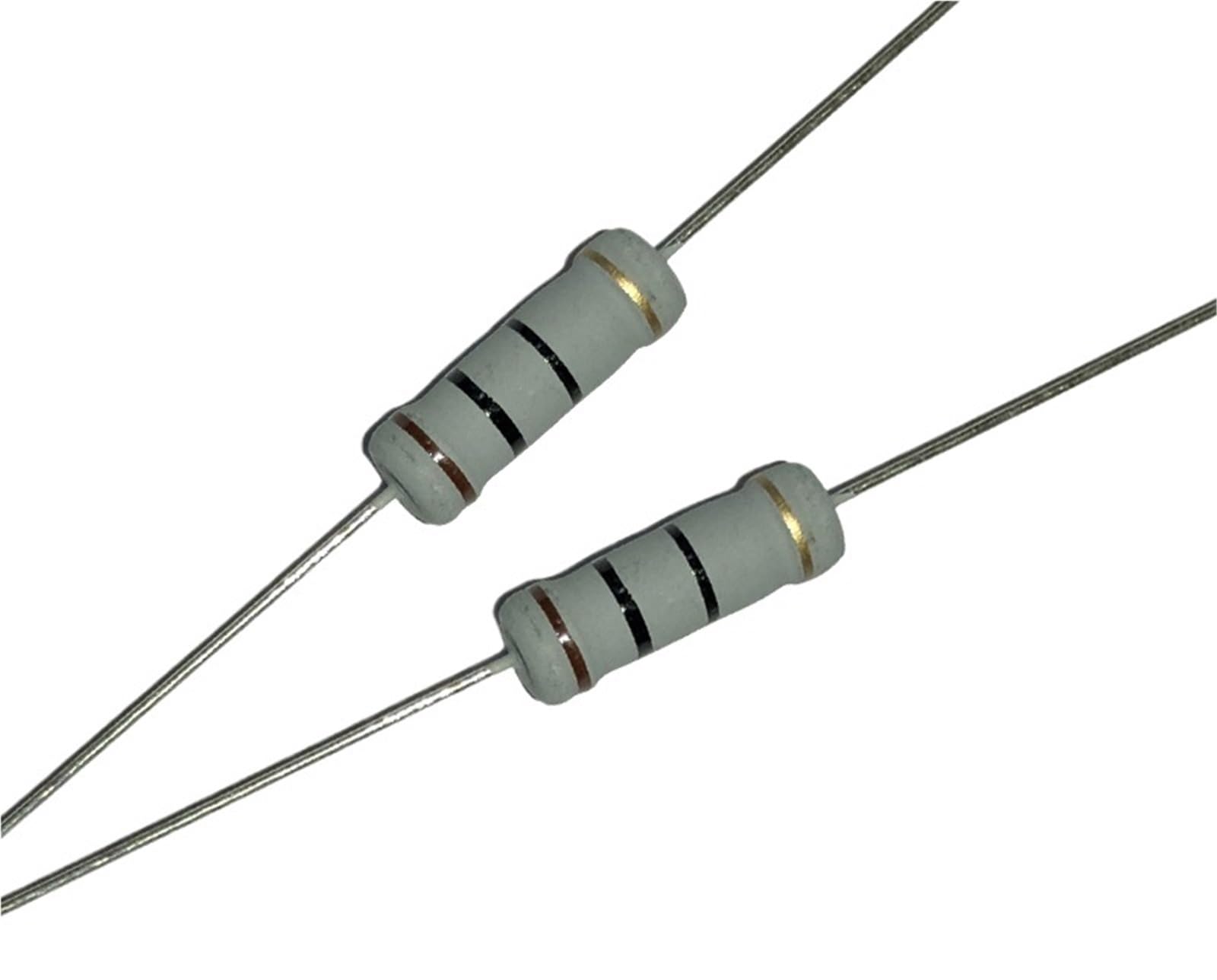 RISWEKFW 10pcs 5W Carbon Film Resistor 3R9 39R 390R 3K9 39K 390K 3.9 39 390 R K Ohm 1R-1M 5%(CF 5W 430K 10pcs)