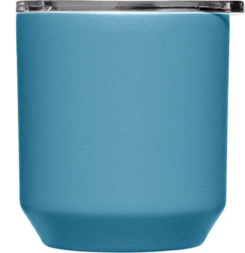 CamelBak Copo de rochas Horizon de 295 ml – Copo de coquetel – Aço inoxidável isolado – Tampa de trê