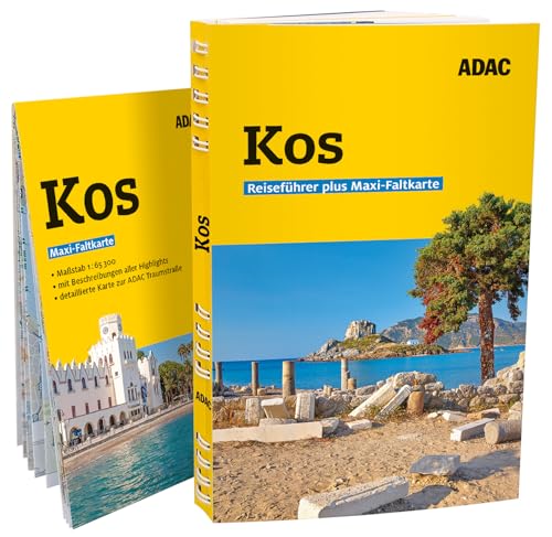 ADAC Reiseführer plus Kos  Mit Maxi-Faltkarte und praktischer Spiralbindung