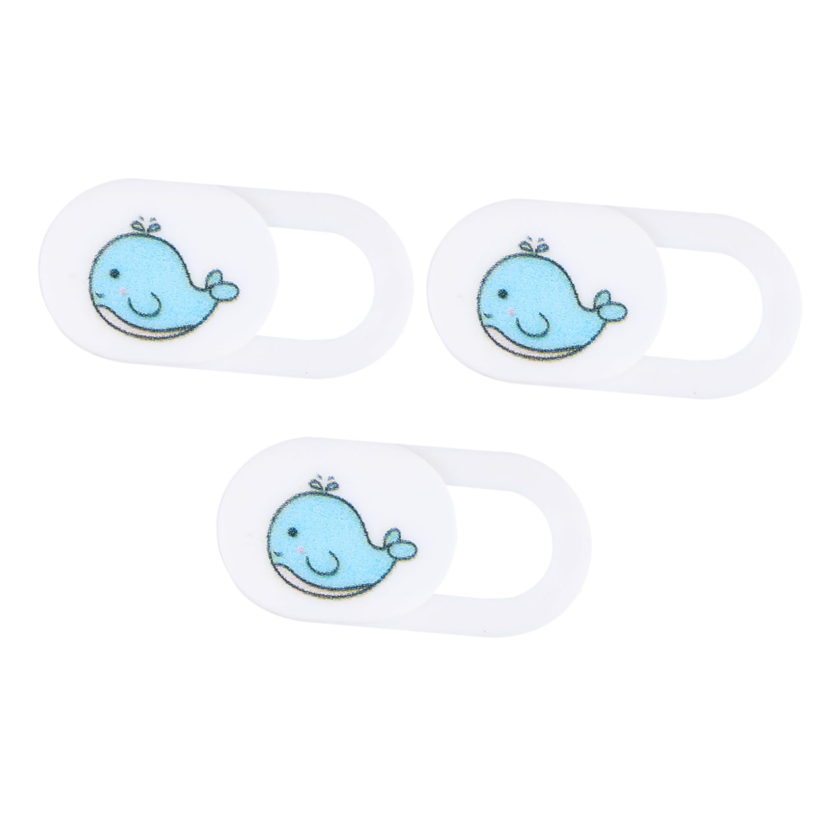 SEWACC 3pcs Adorable Whale Pattern Webcam Cover Slide ...