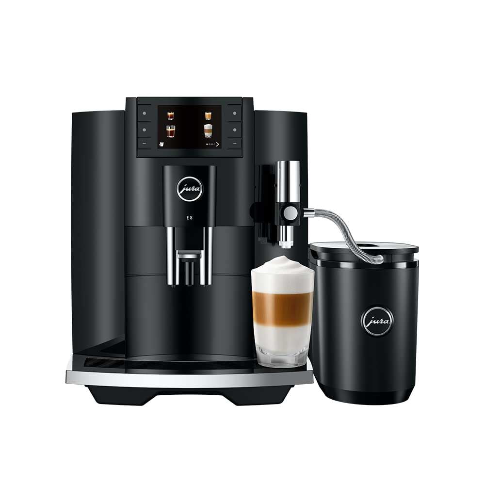 Jura Caffettiera Superautomatica E8PianoBlack EC Nero 1450 W 15 Bar 1,9 L