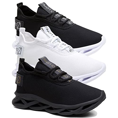 Kit 3 T&ecirc;nis Masculino de Academia e Corrida Leve Macio e Confort&aacute;vel