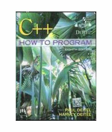 C++ How to Program, 8th Ed 8120343395 Book Cover