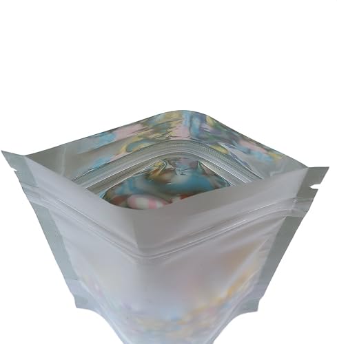 Miniatura 2 de 100 Bolsas de color mate de doble cara que se sostienen en posición vertical