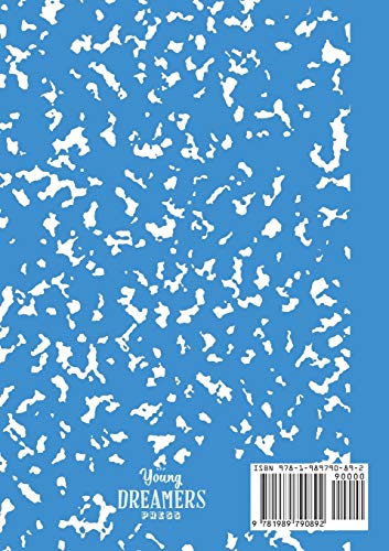 Marble Notebook A5: Blue Marble Wide Ruled Journal (A5 Lined Notebooks) image 4