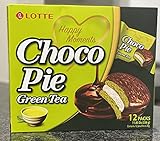 Lotte Choco pie Green Tea 12 individual pack