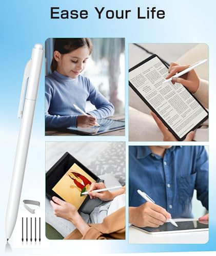 Lápiz para Remarkable 2 compatible con tecnología EMR y punta de repuesto 7