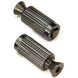 Floyd Rose Bridge Mounting Studs & Inserts - Black for Floyd Rose