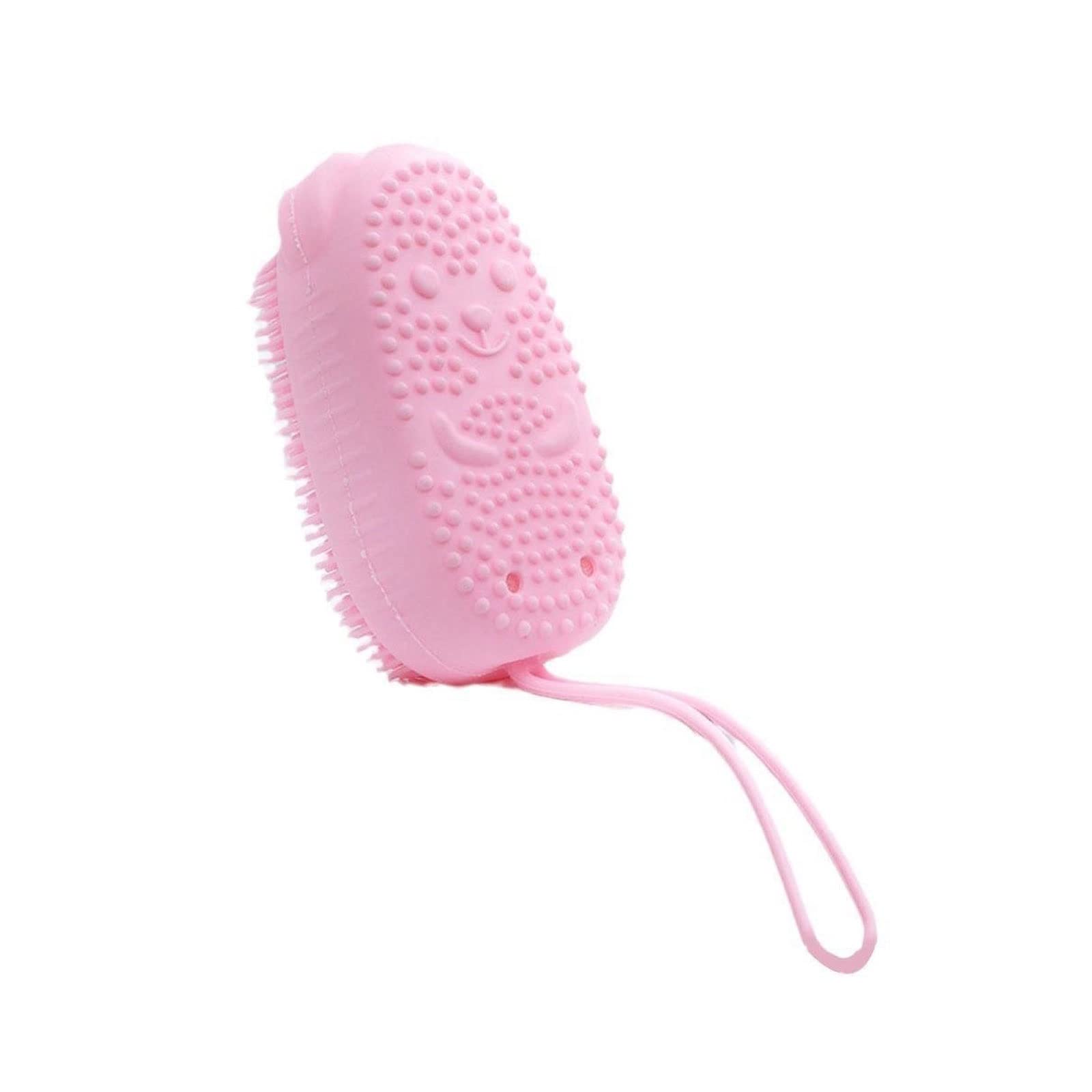 Cepillado en seco Exfoliante Corporal de Silicona Artefacto Exfoliante Esponja Cepillo de baño Cepillo de baño de Doble Cara Accesorios de baño universales for Adultos