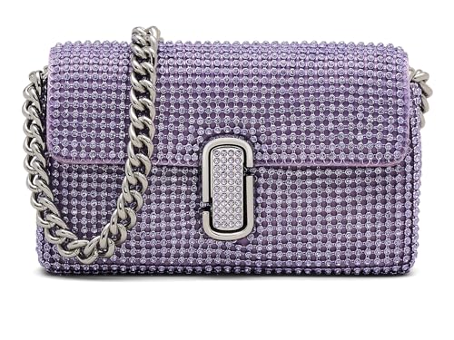 Marc Jacobs The Rhinestone J Marc Mini Shoulder Bag, Wisteria