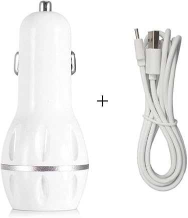 CAOQAO?3.1A El Cargador,Cargador de Coche,12V-24V 2Port USB,Terminales m?viles utilizados en autom?viles,como tel?fonos m?viles,Compatible with iPads, PSP,Libros electr?nicos, GPS, etc,Blanco CAOQAO?3.1A El Cargador,Cargador de Coche,12V-24V 2Port USB,Terminales m?viles utilizados en autom?viles,como tel?fonos m?viles,Compatible with iPads, PSP,Libros electr?nicos, GPS, etc,Blanco
