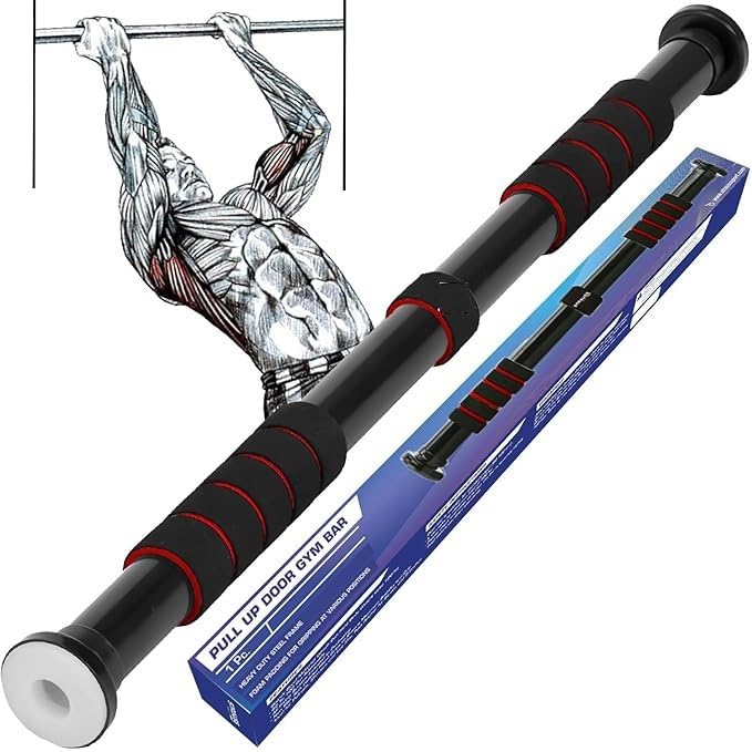 Door Safety Cap With Perfect Door Frame Fit/Chin up Bar with Easy Installation Grips for Upper & Lower Body (B0CLNWRNP2) Amazon Price History, Amazon Price Tracker