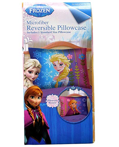 Disney Frozen Microfiber Reversible Pillowcase Spring Blooms