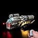 Produktbild LODIY Beleuchtung Licht Set Fernbedienung für Lego 75292 Star Wars Mandalorianer Kopfgeldjäger Razor Crest , LED Beleuchtung für Lego 75292 (Nicht Enthalten Lego Modell)