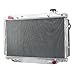 4 Row Aluminum Radiator for 1993-1997 Toyota Landcruiser Land cruiser 80 Series FJ80R FZJ80R/ Lexus LX45 4.5 L6 AT/MT Radiators 1994 1995 1996