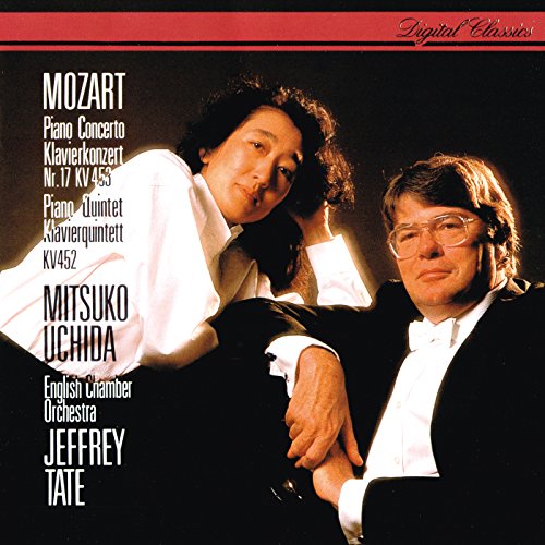 Mozart Piano Concerto No. 17; Quintet For Piano & Wind by Mitsuko Uchida & English Chamber