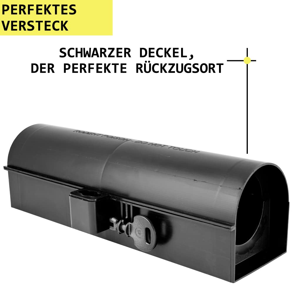 30x Tubo Scatola per esche Topo Regalo Multi Ratto Controllo Petigi