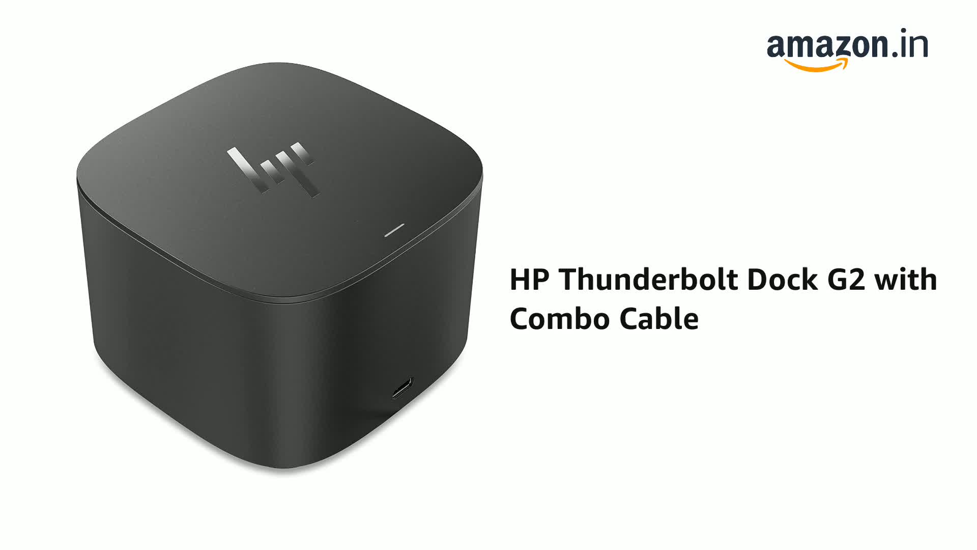 HP Thunderbolt Dock G2 with Combo Cable : Amazon.in: Computers
