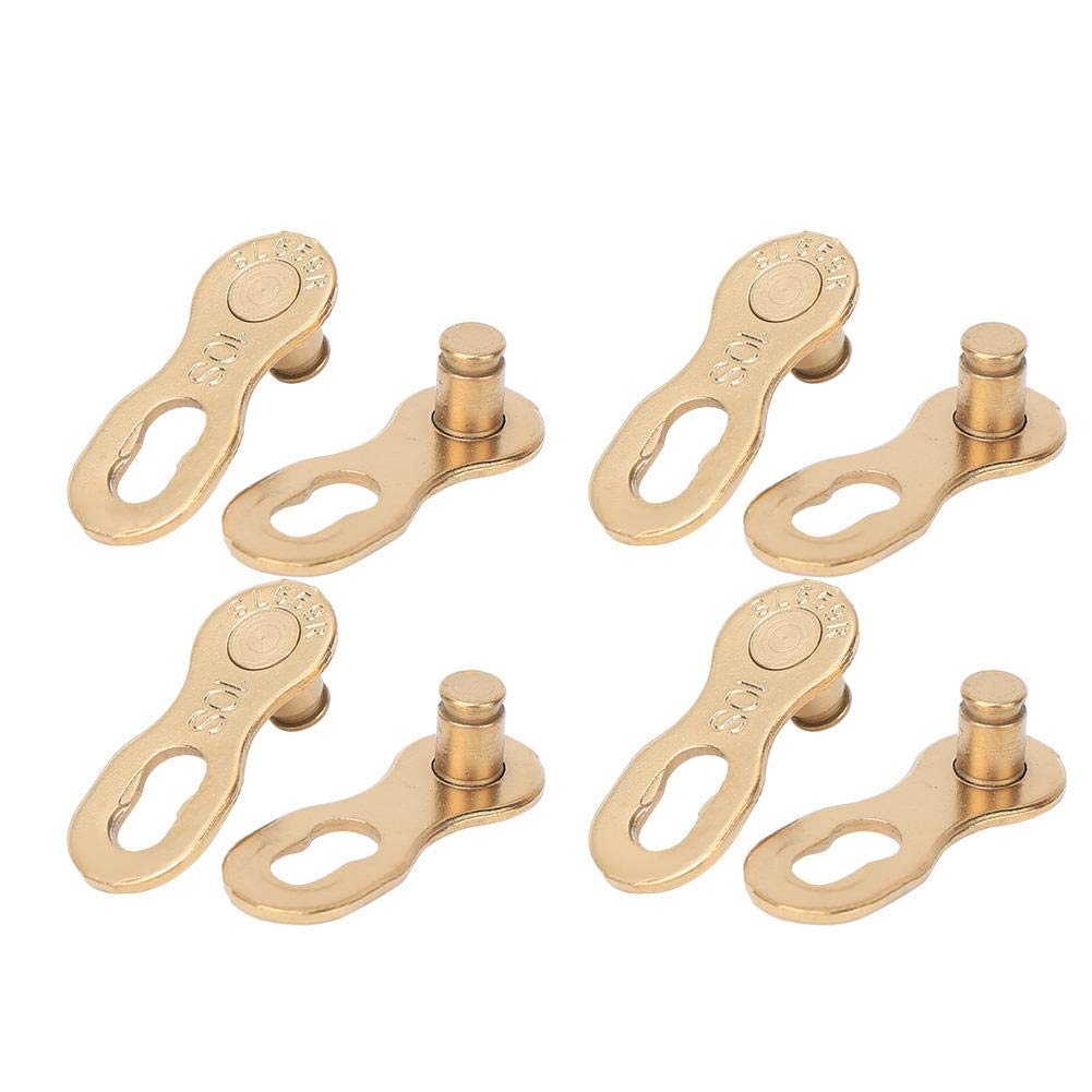 Lot De 4 Maillons De Chaîne Rapide 12 Vitesses – Acier Inoxydable, Réutilisable 3-5 Fois, Pour VTT Et Route, Démontage Sans Outils