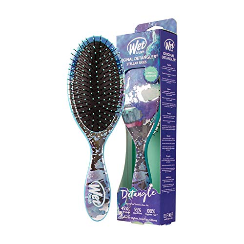Brosse Wet Brush Originale Turquoise Skies pour démêlage unisexe 1 unité