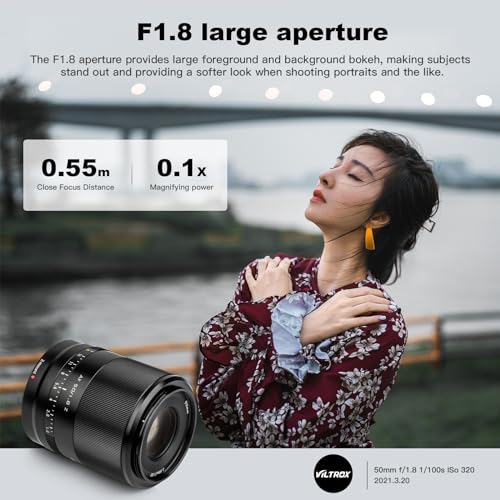 'Lente VILTROX 50mm F1.8 STM Autofocus para Cámaras Nikon Z - Compatible con Z9, Z8, Z7, Z6, Z5, Z50, Z30, ZFC' - Fernando Cortés