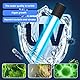 Aquarium UV Sterilisator Licht, 13W UV Lampe Aquarium mit Timer gegen Algen & Bakterien, Aquarium UV Licht für Teich, Pool, Filter, Hundehütte, wasserdicht, für Zuhause & Küche
