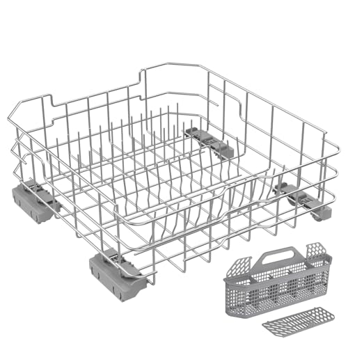 WD28X26099 Lower Rack for GE Dishwasher Rack Replacement Stainless Steel
